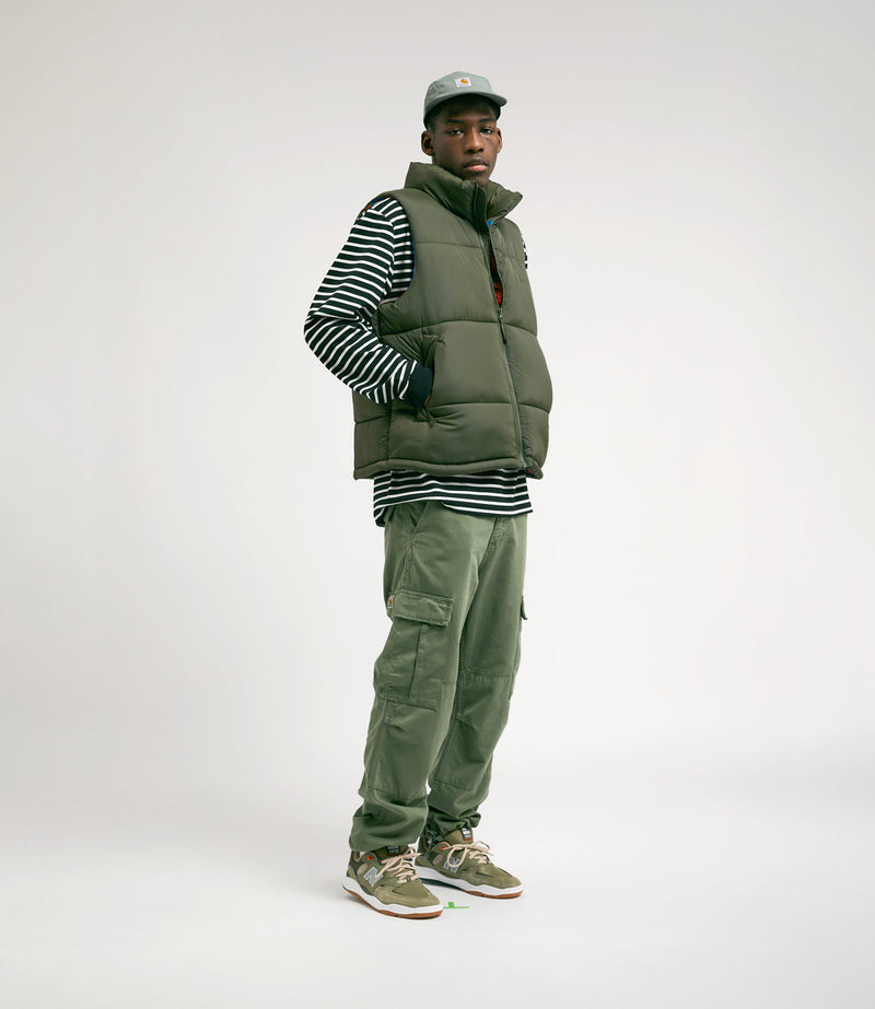 by Parra Sitting Pear Puffer Vest in Olive