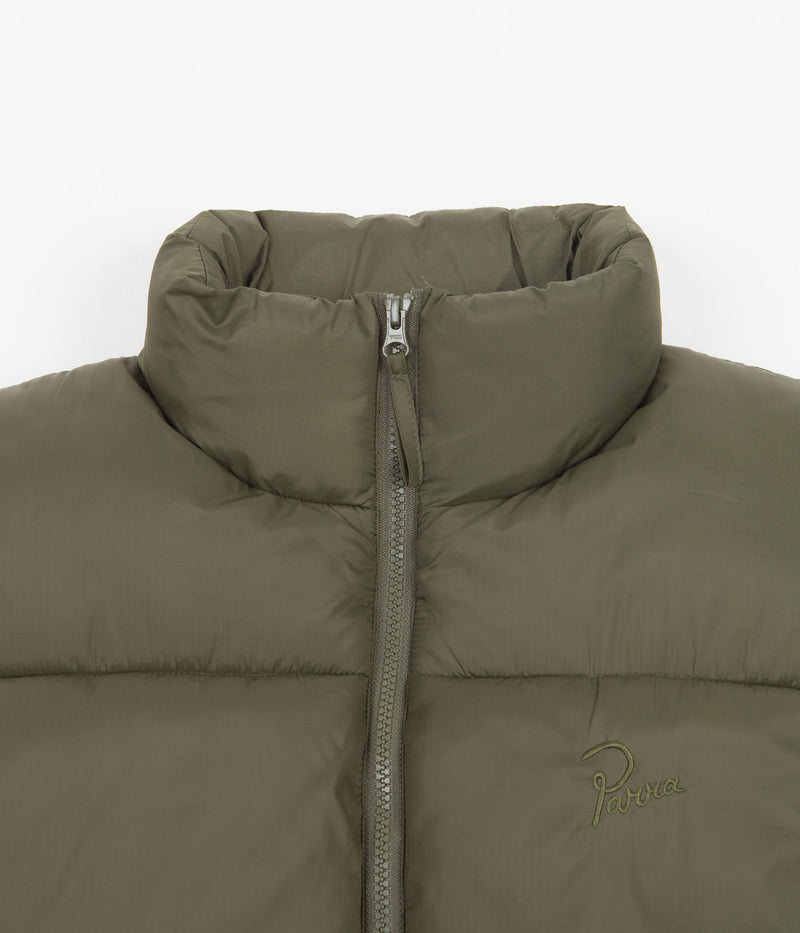 by Parra Sitting Pear Puffer Vest in Olive