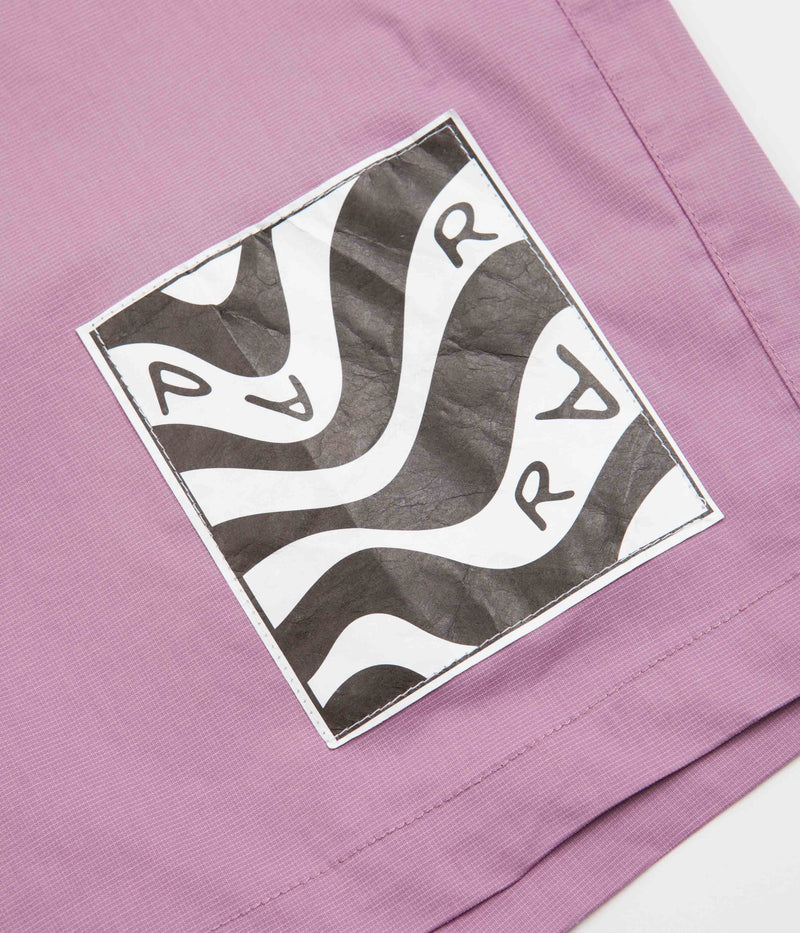 by Parra Spider Ants Shorts in Lavender