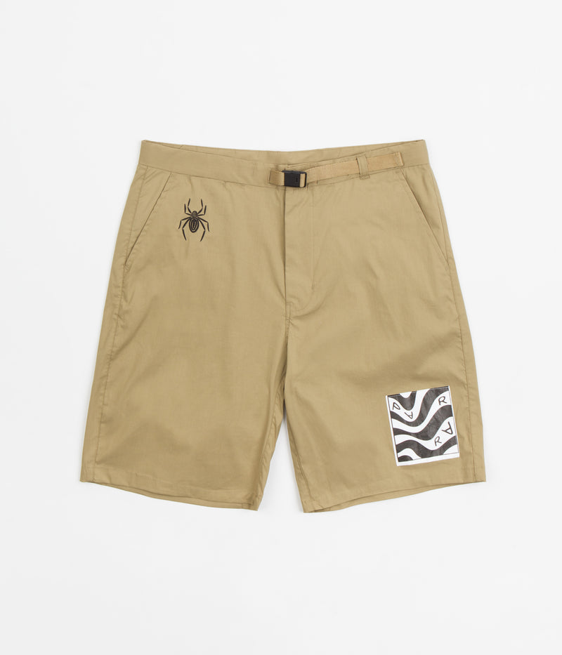 by Parra Spider Ants Shorts in Sand