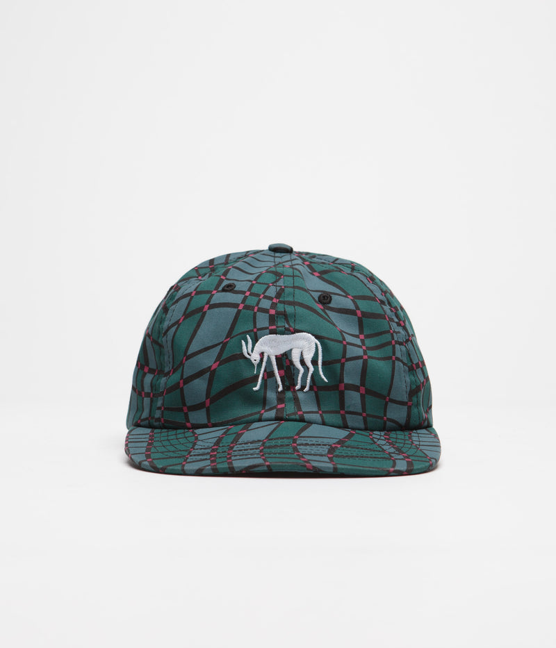 by Parra Squared Waves Pattern Cap in Multi