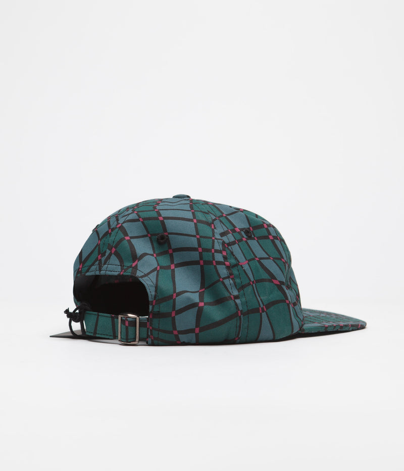 by Parra Squared Waves Pattern Cap in Multi