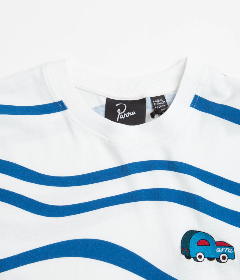 by Parra Stupid Car Logo T-Shirt in White