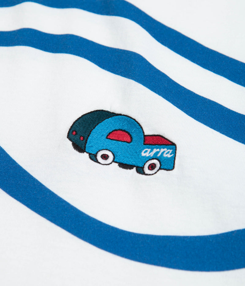 by Parra Stupid Car Logo T-Shirt in White