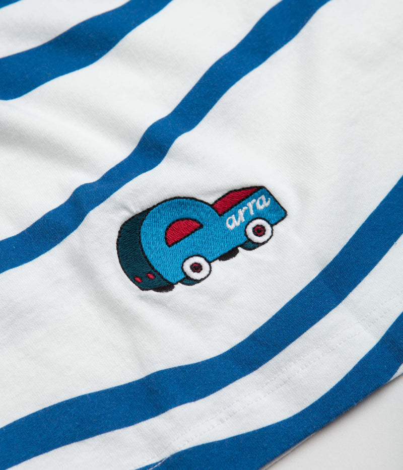by Parra Stupid Car Logo T-Shirt in White