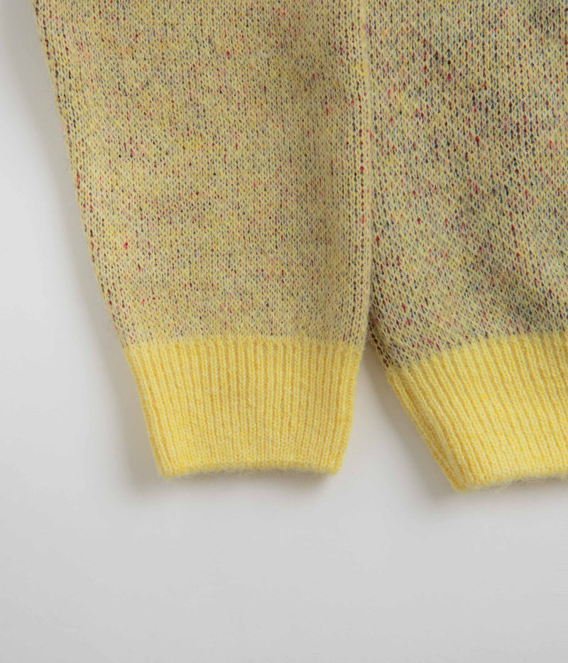 by Parra Stupid Strawberry Knitted Sweatshirt in Yellow