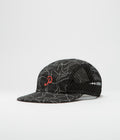 by Parra Trees In Wind Mesh Volley Cap in Black