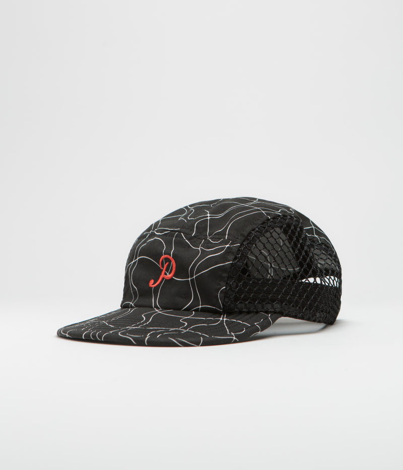 by Parra Trees In Wind Mesh Volley Cap in Black