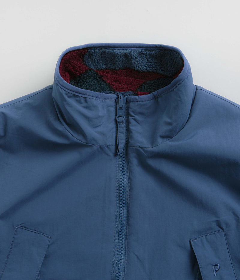 by Parra Trees In Wind Reversible Vest in Blue