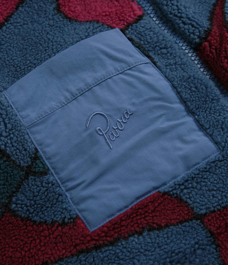 by Parra Trees In Wind Reversible Vest in Blue