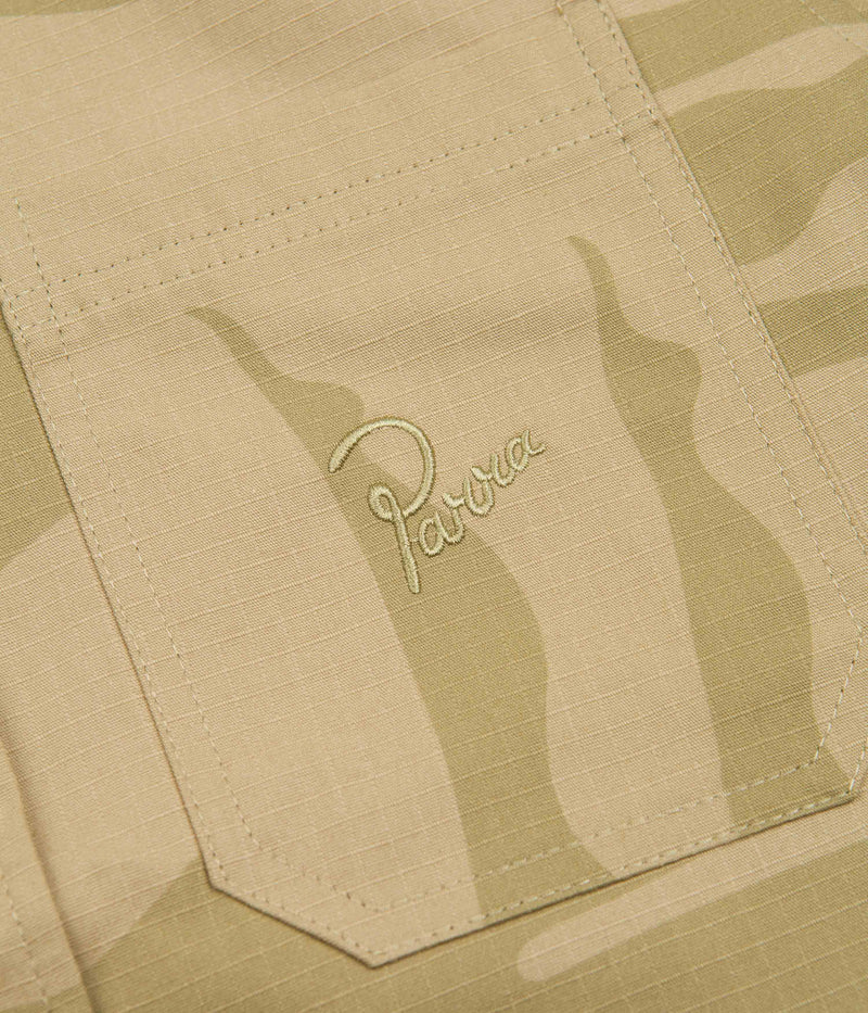 by Parra Under Polluted Water Shirt in Khaki