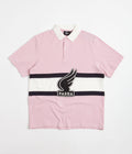 by Parra Winged Logo Polo Shirt in Pink