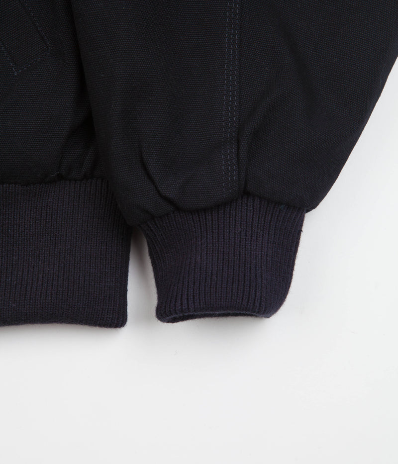 by Parra Worked P Jacket in Navy Blue