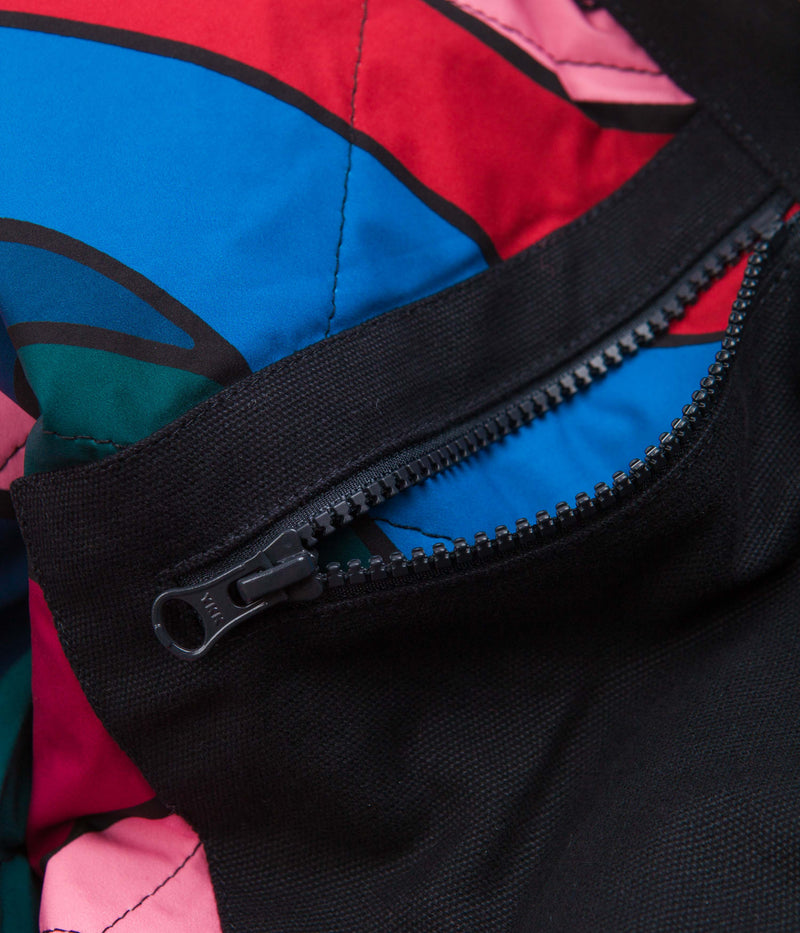 by Parra Worked P Jacket in Navy Blue