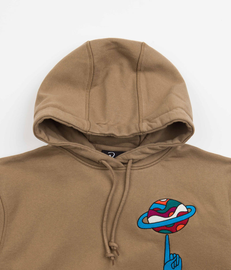 by Parra World Balance Hoodie in Camel