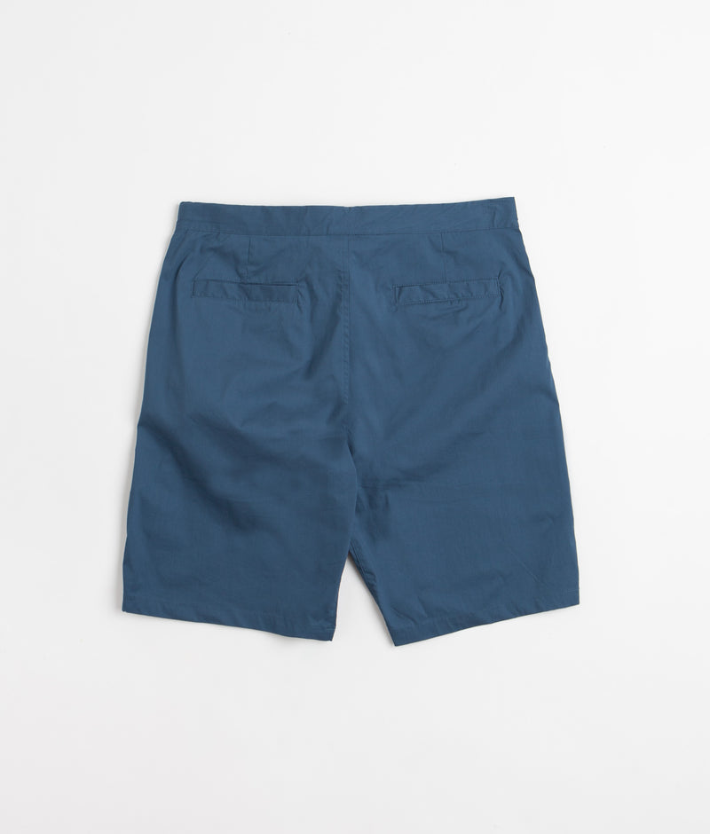 by Parra Zebra Striped P Shorts in Teal