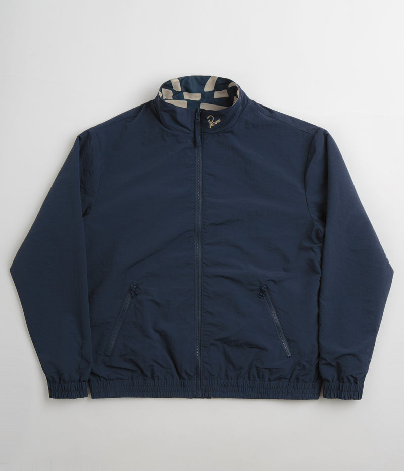 by Parra Zoom Winds Reversible Track Jacket in Navy Blue