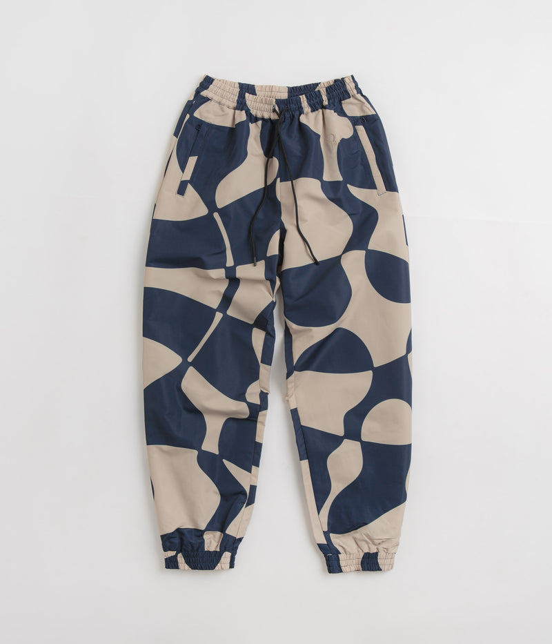 by Parra Zoom Winds Track Pants in Navy Blue