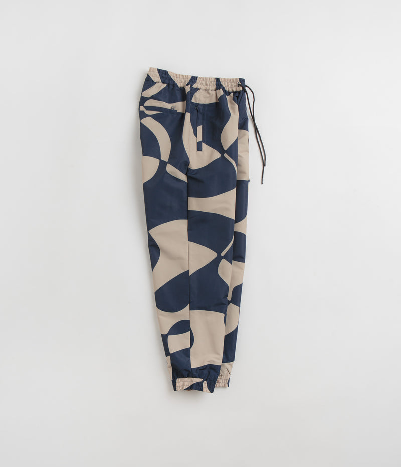 by Parra Zoom Winds Track Pants in Navy Blue
