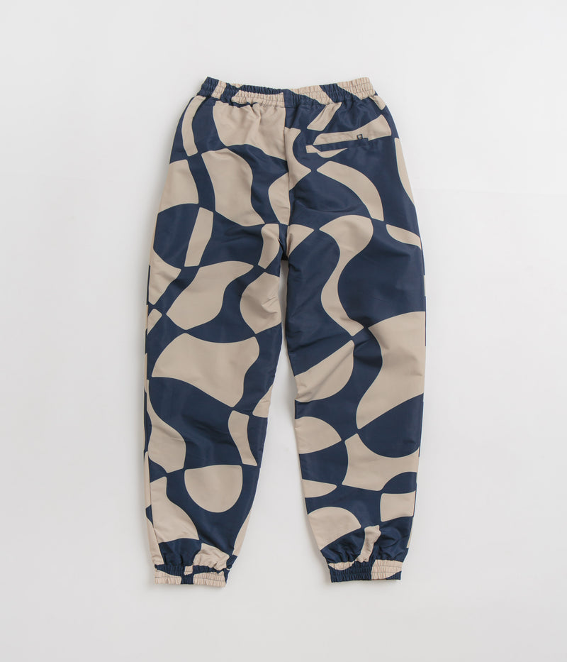 by Parra Zoom Winds Track Pants in Navy Blue