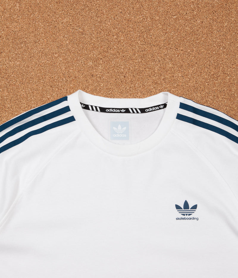 Adidas California 2.0 T-Shirt in White and Blue