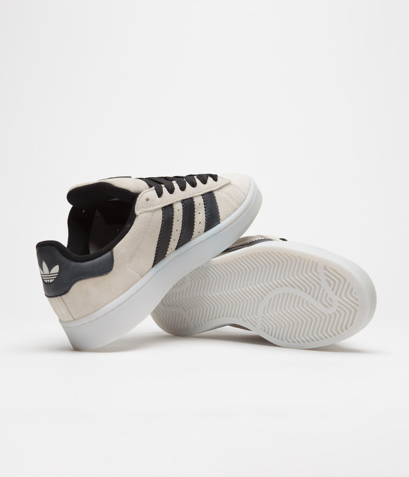 Adidas Campus 00s Shoes in Aluminium and Core Black / Aluminium