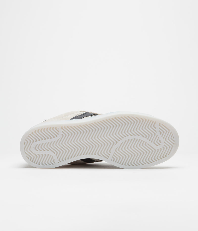 Adidas Campus 00s Shoes in Aluminium and Core Black / Aluminium