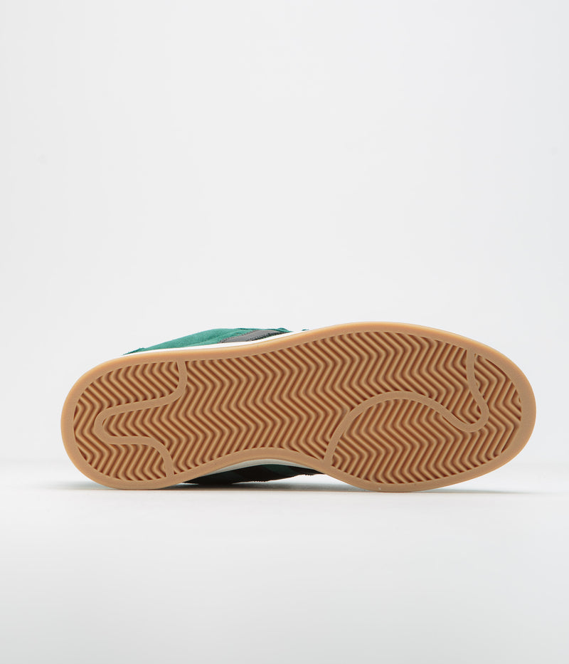 Adidas Campus 00s Shoes in Collegiate Green and Core Black / Off White