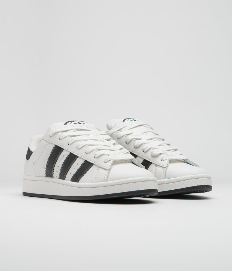 Adidas Campus 00s Shoes in Core White and Core Black / Off White