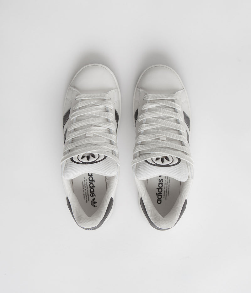 Adidas Campus 00s Shoes in Core White and Core Black / Off White