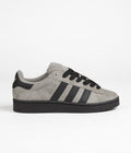 Adidas Campus 00s Shoes in Silver Pebble and Core Black / Silver Pebble