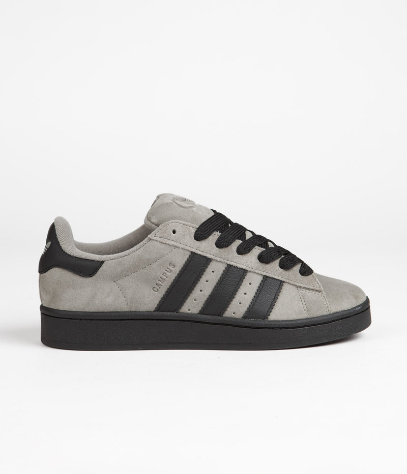 Adidas Campus 00s Shoes in Silver Pebble and Core Black / Silver Pebble