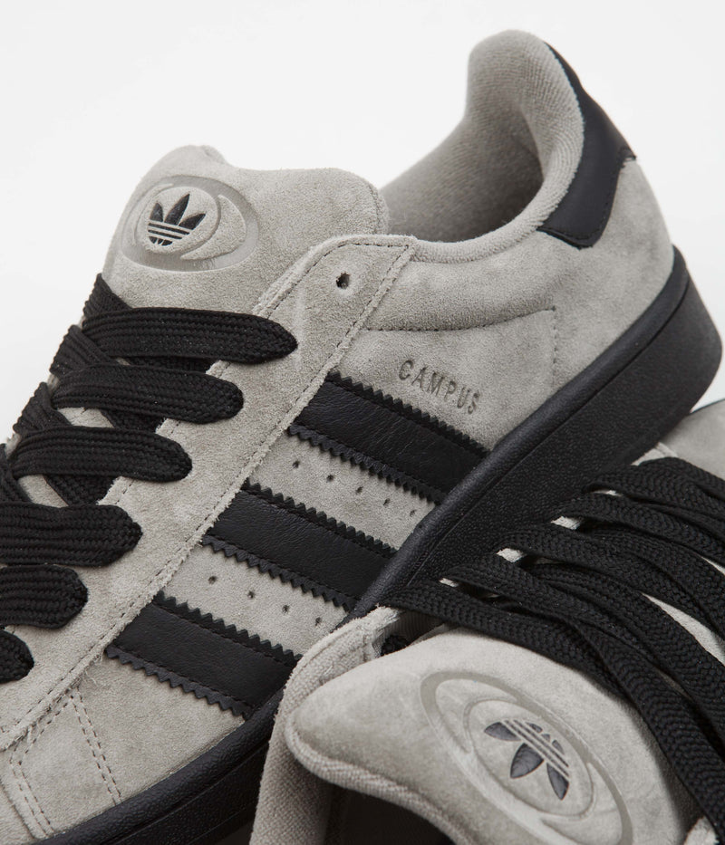 Adidas Campus 00s Shoes in Silver Pebble and Core Black / Silver Pebble