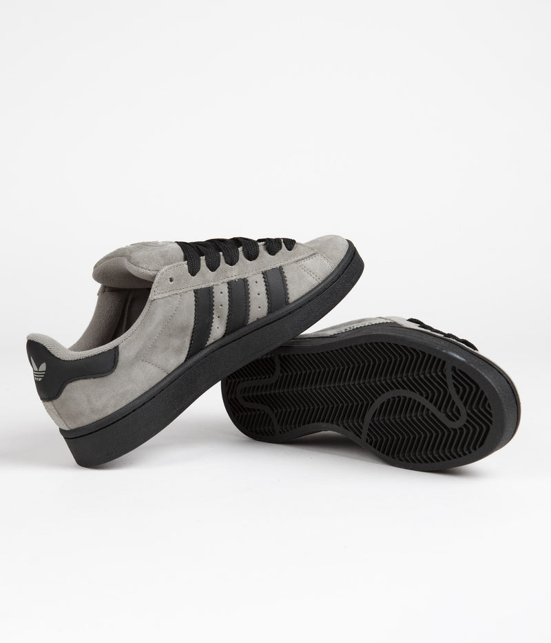 Adidas Campus 00s Shoes in Silver Pebble and Core Black / Silver Pebble