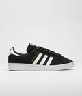 Adidas Campus ADV Shoes in Core Black and White / White