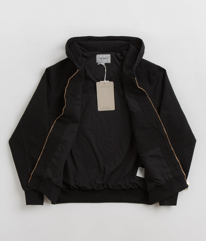 Carhartt Active Jacket in Black and Aged Canvas