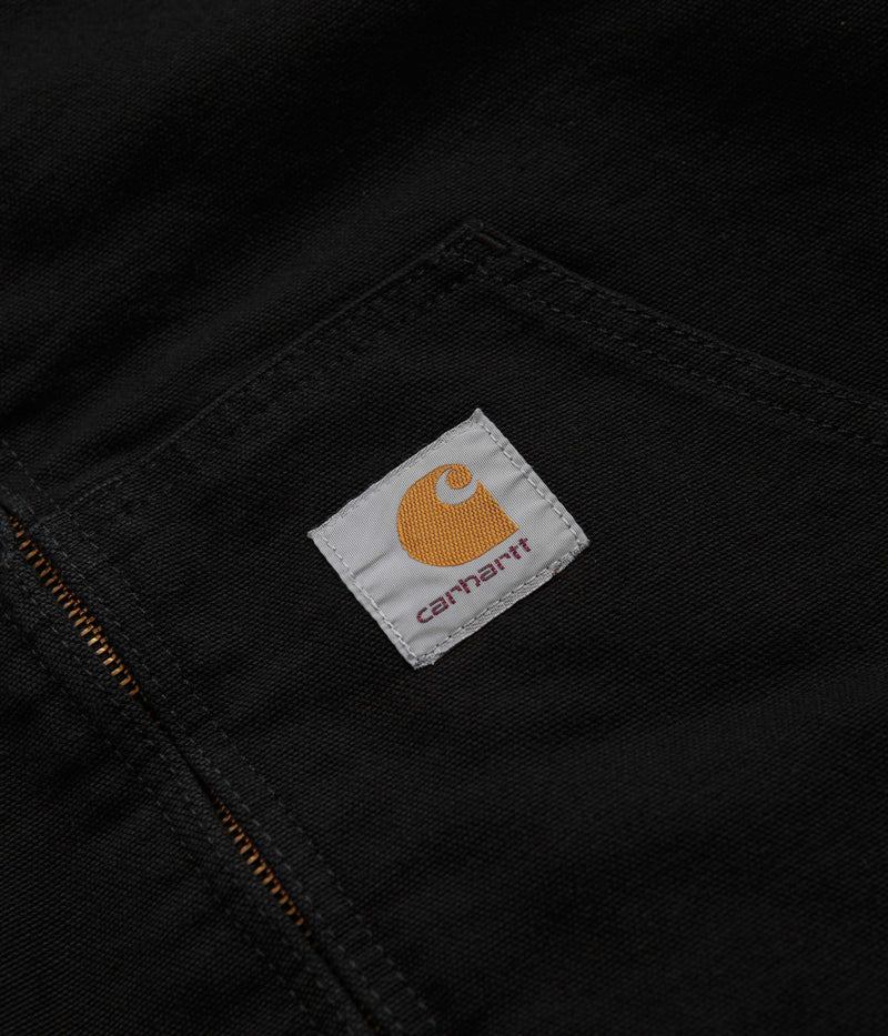 Carhartt Active Jacket in Black and Aged Canvas
