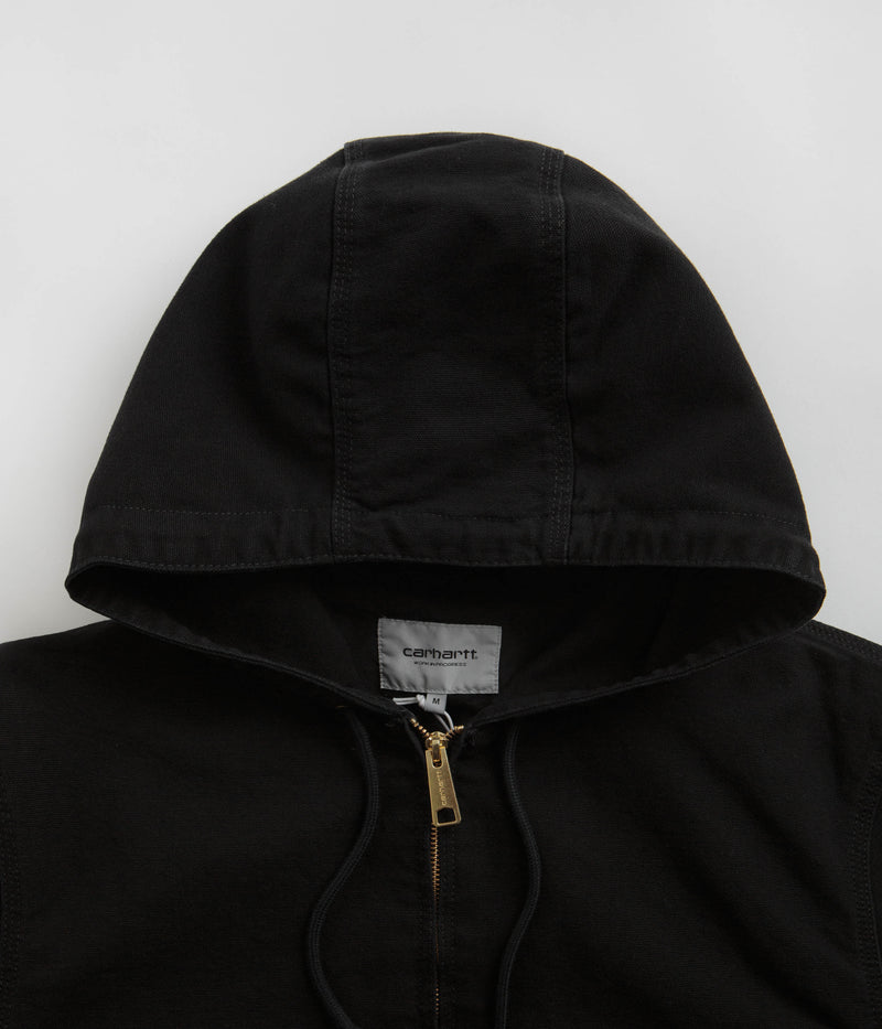 Carhartt Active Jacket in Black and Aged Canvas