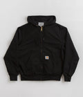Carhartt Active Jacket in Black Rinsed