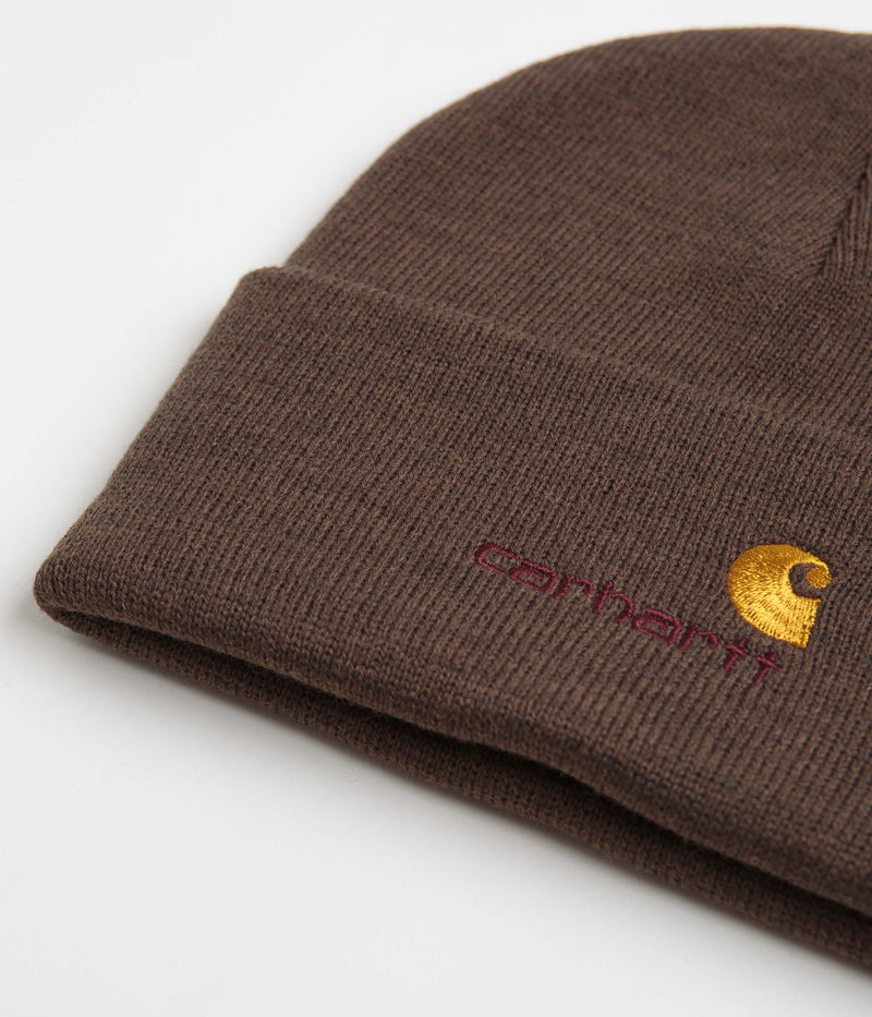 Carhartt American Script Beanie in Buckeye