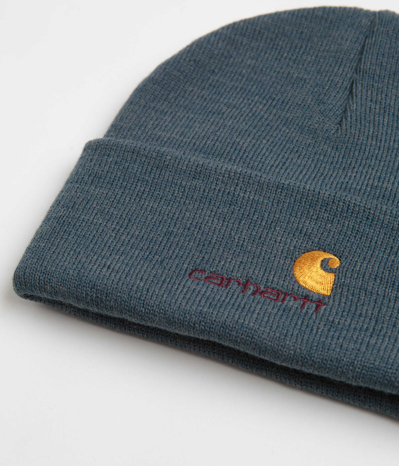 Carhartt American Script Beanie in Ore