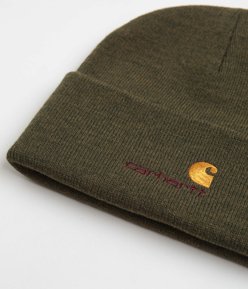 Carhartt American Script Beanie in Plant