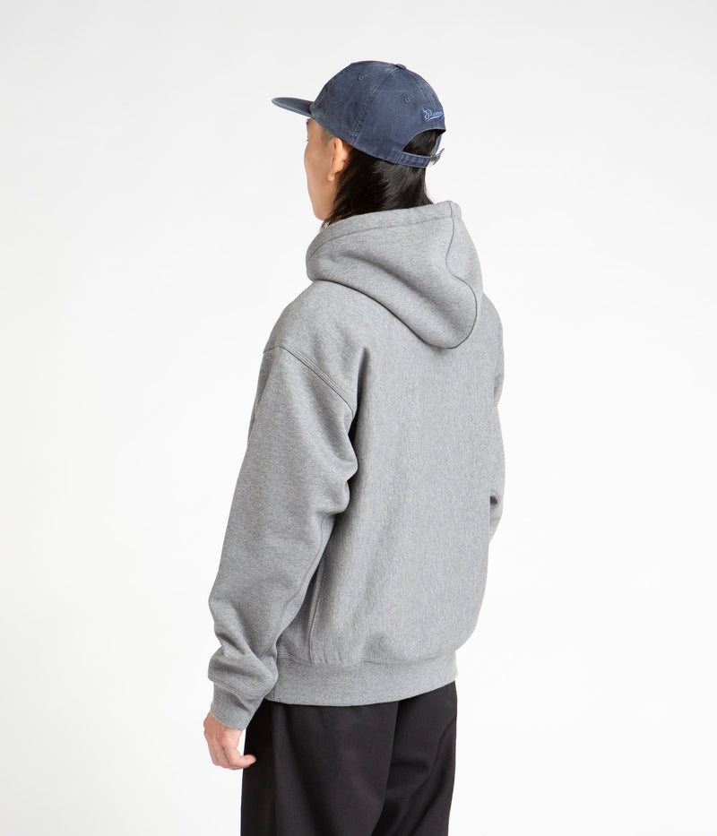Carhartt American Script Hoodie in Dark Grey Heather