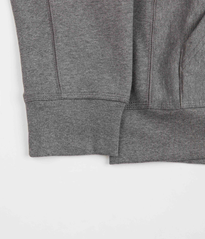 Carhartt American Script Hoodie in Dark Grey Heather