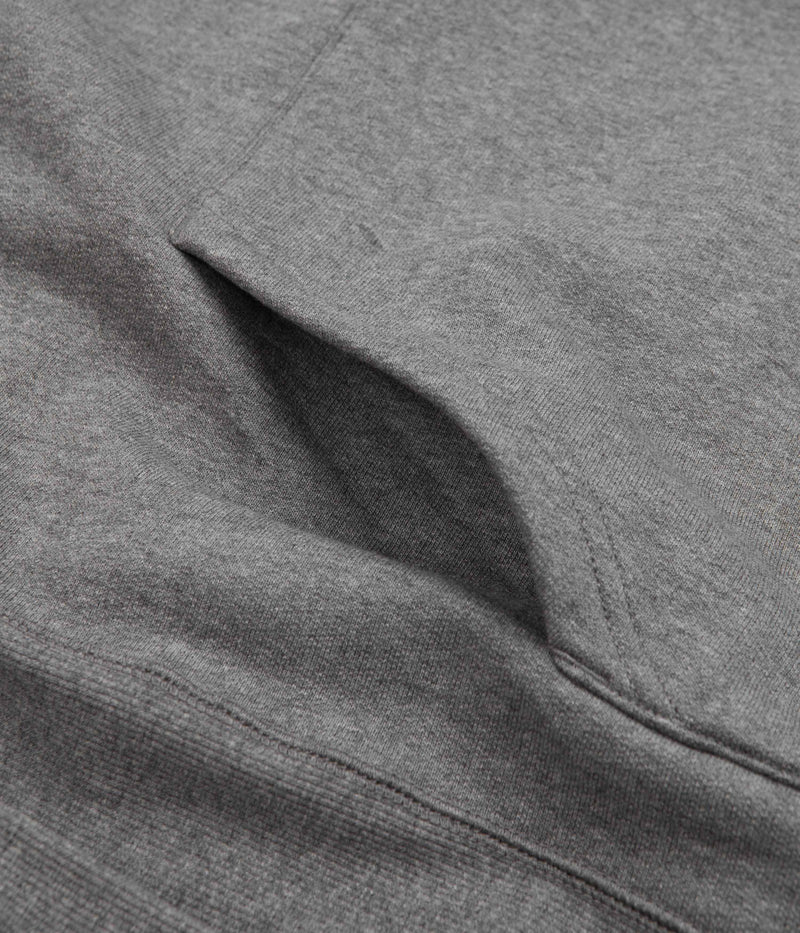 Carhartt American Script Hoodie in Dark Grey Heather