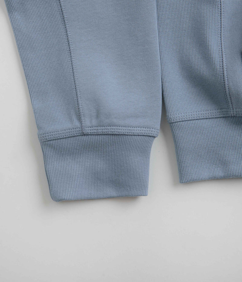 Carhartt American Script Hoodie in Frosted Blue