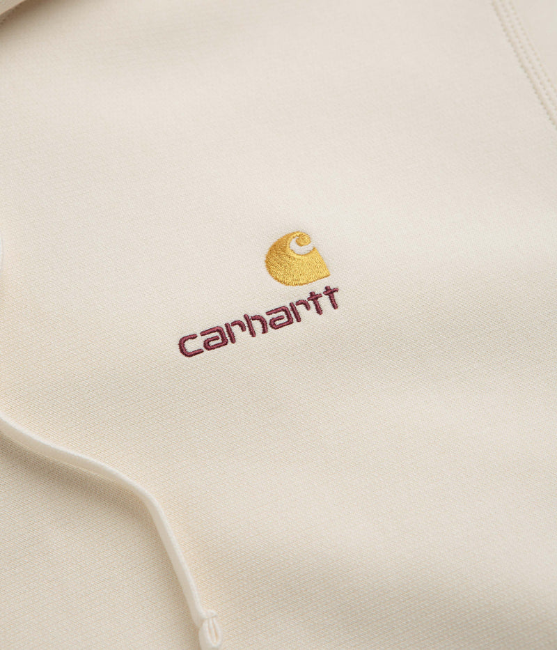 Carhartt American Script Hoodie in Natural