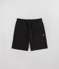 Carhartt American Script Sweat Shorts in Black