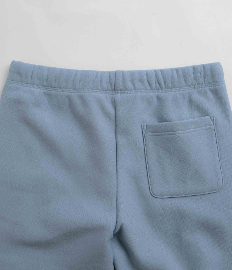 Carhartt American Script Sweat Shorts in Frosted Blue