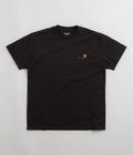 Carhartt American Script T-Shirt in Black